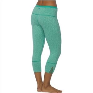Prana Tori Capri Green Size Medium